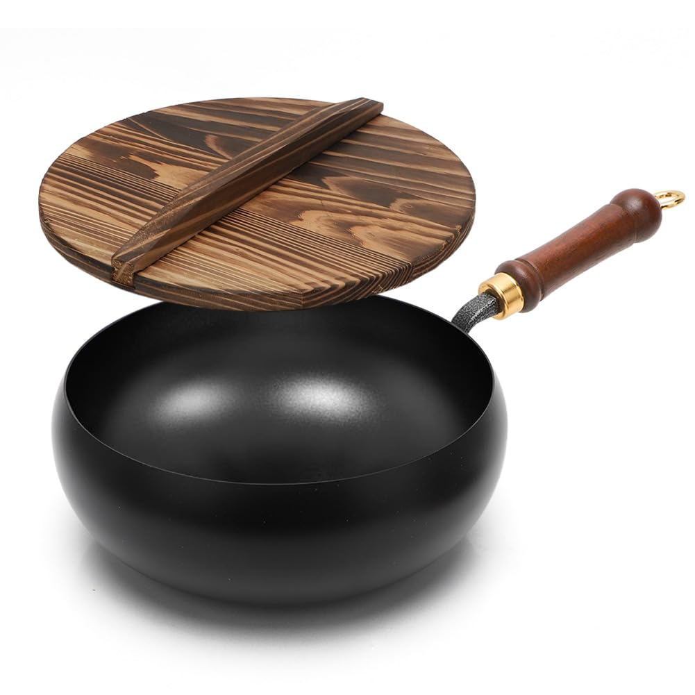Padella in ferro non rivestita forgiata (28 cm)