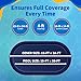 Blue Wave Gold 15-Year 15 ft x 30 ft Oval Above Ground Pool Cover for Winter– Durable & Weather-Resistant Polyethylene – 4 ft Overlap, Black Underside, Reinforced Grommets, Winch, Cable – Royal Blue