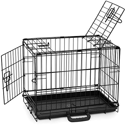 Precision Pet Products Two Door Provalue Wire Dog Crate, 19 Inch, For Pets Up To 15 Lbs #TOP3