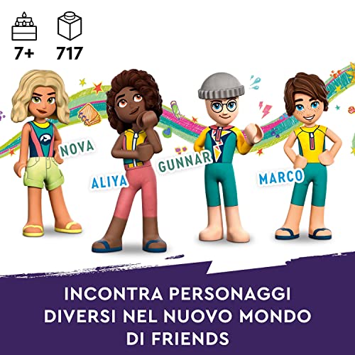 Friends Catamarano di Salvataggio, Barca Giocattolo con Figure di Animali e Sottomarino, Giochi Creativi per Bambine, Bambini, Ragazze e Ragazzi da 7 Anni, Set Eco-Educativo, Idea Regalo 41734 - Lego - Immagine 4