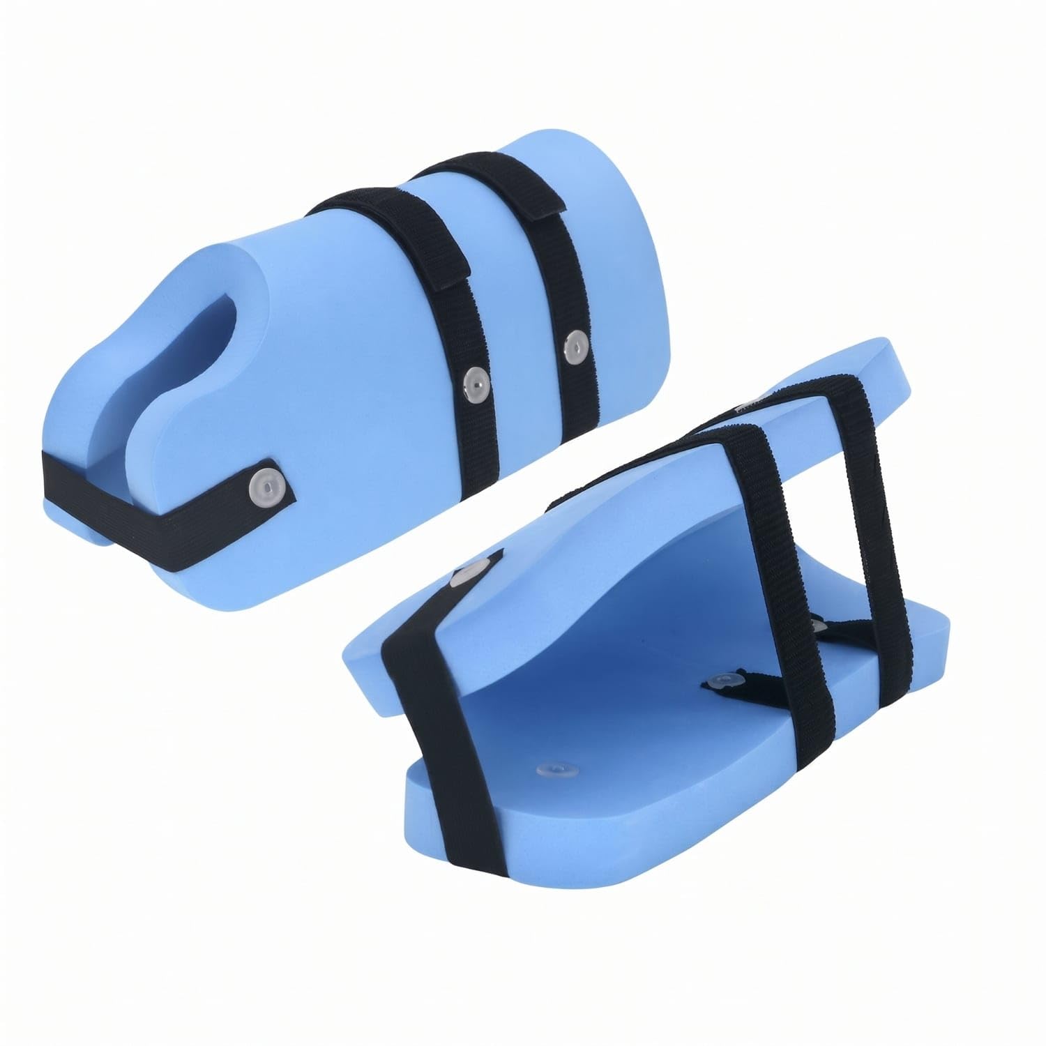 Lightweight EVA Buoyancy Shoes Open Front Water Exercise Shoes for Rehabilitation, Blue, Long-image-32