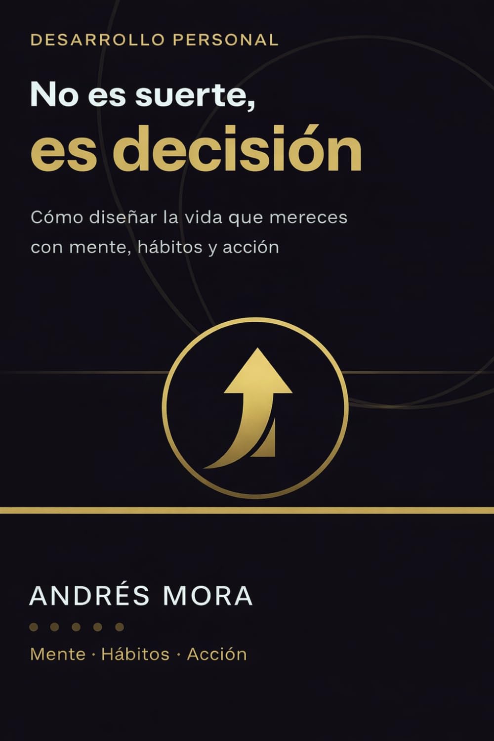No es suerte, es decisión: Cómo diseñar la vida que mereces con mente, hábitos y acción