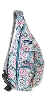 KAVU Rope Sling Rucksack Island Ikat