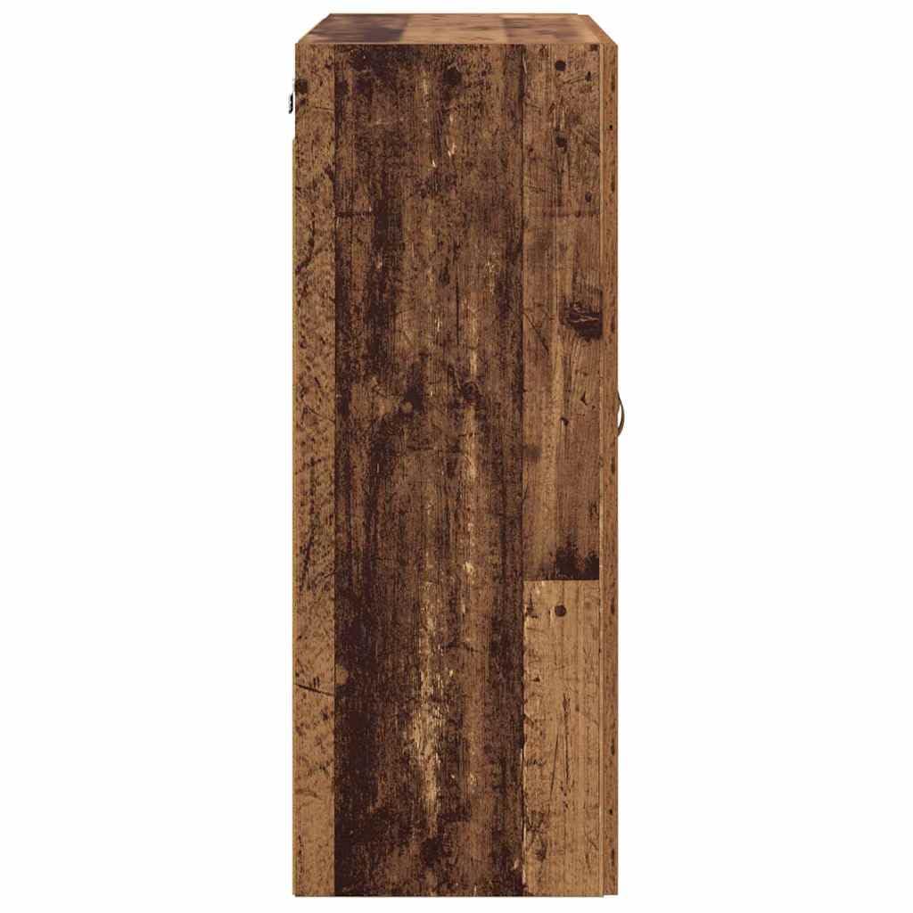 Hothingwell Meble ścienne antyczne drewno 69,5 x 34 x 90 cm