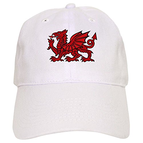 CafePress Red Welsh Dragon Cap Unique Adjustable Baseball Hat