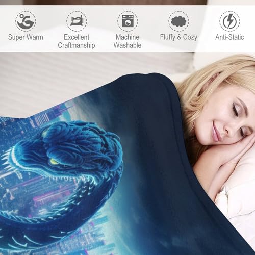 Couverture en flannel moelleuse douce chaude lavable machine 140x180 - 4