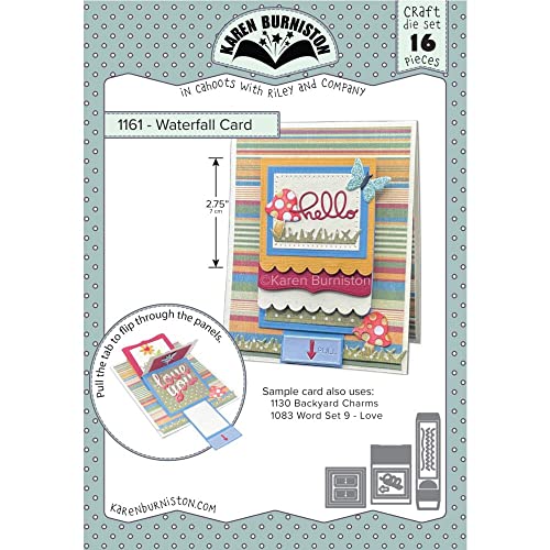 Matrice de découpe cascade pour embellir vos invitations de mariage faites main