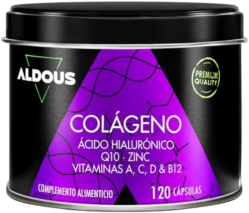 Colageno Hidrolizado Puro, Acido Hialuronico, Coenzima Q10, Zinc ...