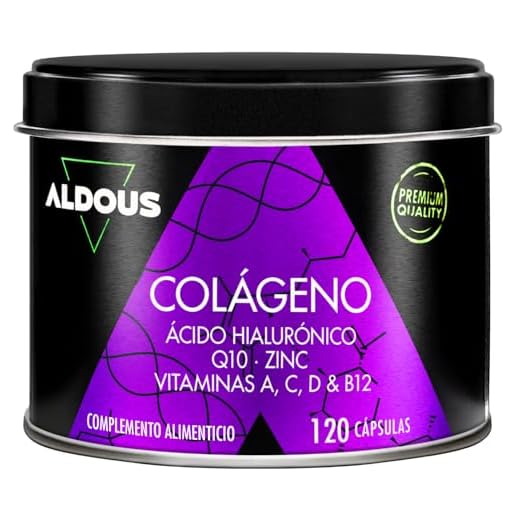 Colágeno Hidrolizado Puro + Ácido Hialurónico + Coenzima Q10 + Vitaminas y B12 + Zinc - 120 días Máxima Dosis - Formula Avanzada - Colágeno para las Articulaciones Fuertes, Piel Tersa y Energía