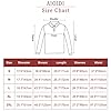 AIOIDI Polo Shirts for Men Adults Long Sleeves Casual Golf Shirt with Real Pocket,Black 2,XXL #4