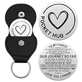 To My Fiance Pocket Hug Token, To My Future Husband Gift from Bride, Small Fiance Gift for Him, Wedding Engagement Gifts for Couple, Bride To Groom Gift, Meaningful Boyfriend Gift