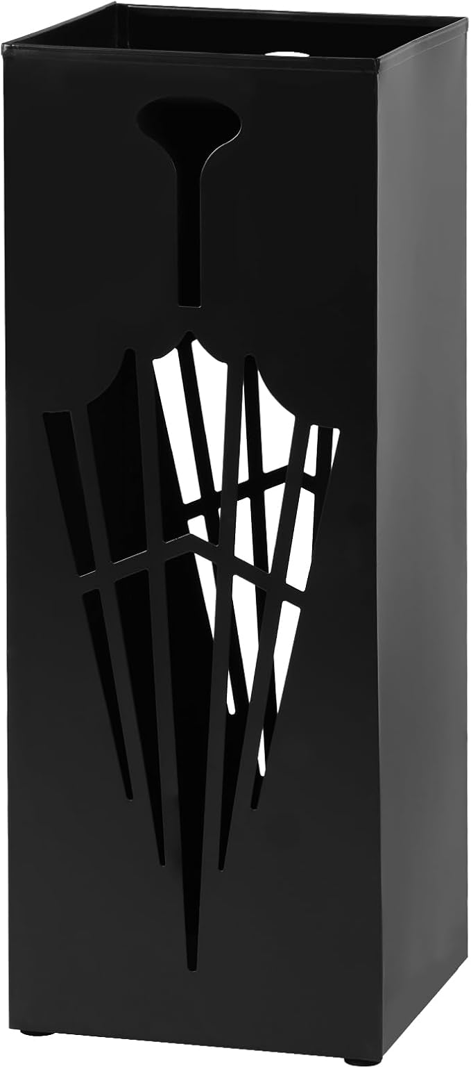 PHWRECZ Umbrella Stand Metal Umbrella Holder Freestanding Umbrella Rack