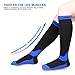 Laneco Compression Socks for Women & Men (2 Pairs), Graduated Compression Sock 20-30 mmHg for Nurses, Running, Maternity Pregnancy, Athletic Sports, Flight Travel, Shin Splints, Edema, Varicose Veins