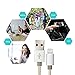 iPhone Charger, 3-Pack 3Ft 6Ft 10Ft Mingu, Nylon Braided Cord Lightning Cable to USB Charging Cable for iPhone 7 7 Plus 6s 6 5s 5c 5 SE, iPad Pro, Air, iPad mini 4 3 2, iPod Nano/Touch - Gold & Silver