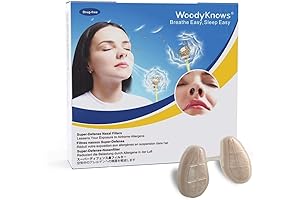 WoodyKnows Super-Defense Nasal Filters: Breathe Easy Anywhere