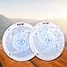 Pyle Marine Speakers - 5.25 Inch 2 Way Waterproof and Weather Resistant Outdoor Audio Stereo Sound System with LED Lights, 180 Watt Power and Low Profile Slim Style - 1 Pair - PLMRS53WL