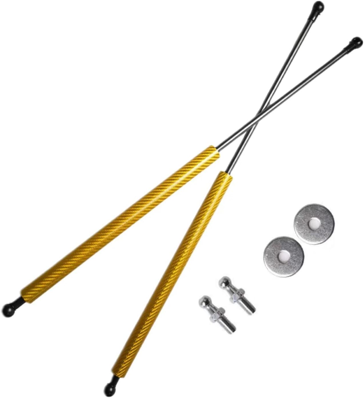 TSUBASA Front Bonnet Struts for Nissan Z 400Z RZ34 2022-2026 Pop-Up Engine Hood Modify Lift Support Shock Damper Rod (Normal Black)