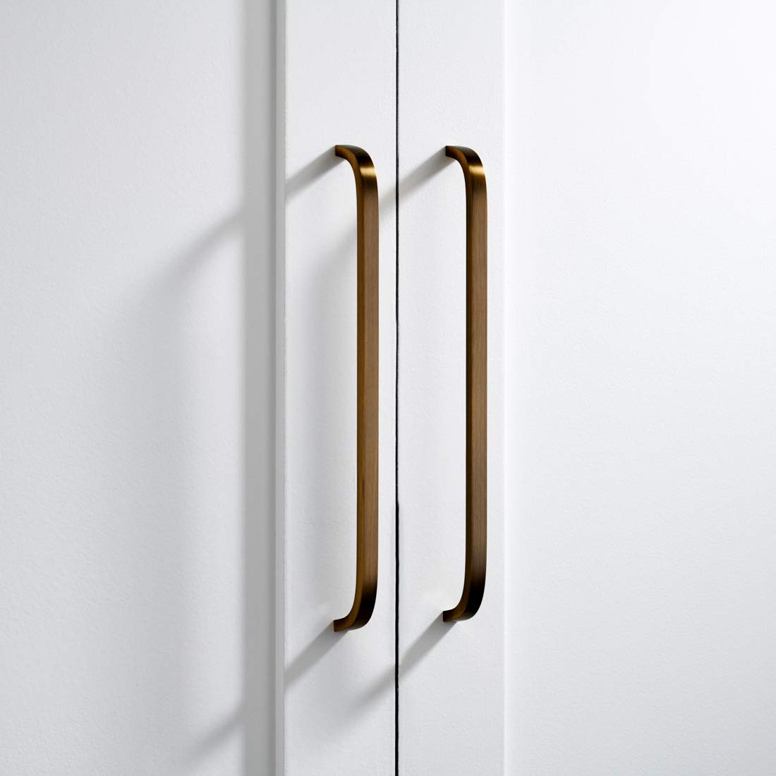 Solid Brass Bar Handles, Antique Gold, PH89 - Hole Centre 288mm - Image 3