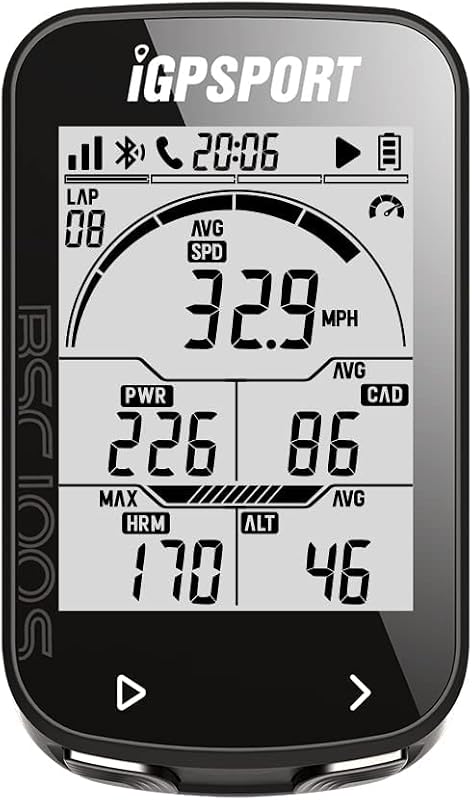 Bike Computer Wireless GPS, Bike Speedometer with 2.6 Inch Huge Screen Auto Backlight,ANT Cycling Computer