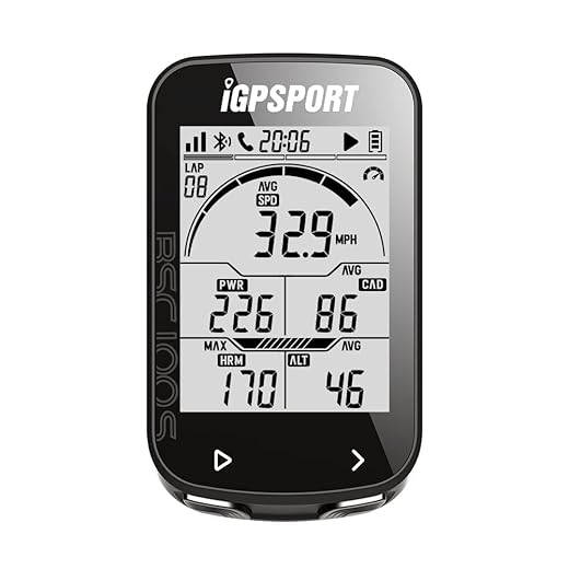 iGPSPORT GPS Bike Computer Big Screen with ANT+ Function iGS50E Wireless Cycle Computer Waterproof