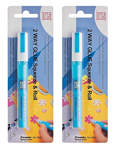 Zig Two Way Glue Squeeze Roll