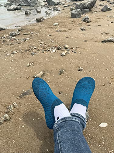 Image of SLEVEL Lightweight Non Slip Travel Indoor Grip House Slipper Socks Unisex Adult Around The House Floor Home Shoes for Women Men