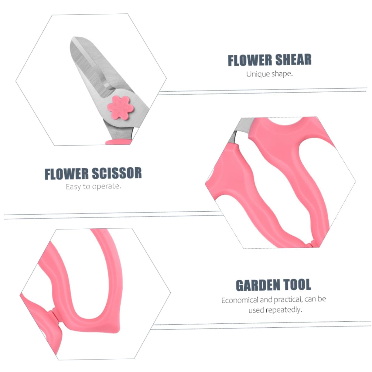 ifundom 3 Stück Blumenschere Gartenschere Sicherheitsschere Scheren Gartengeräte Blumenschneider Beschneidung Von Scheren Für Die Gartenarbeit Pflanzenschneider Abs Zufällige Farbe