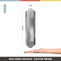 Vista 2 de Nostalgic-Art Termómetro analógico retro BMW-Garage – Idea de regalo para accesorios de coche, ventiladores, 9 piezas, multicolor