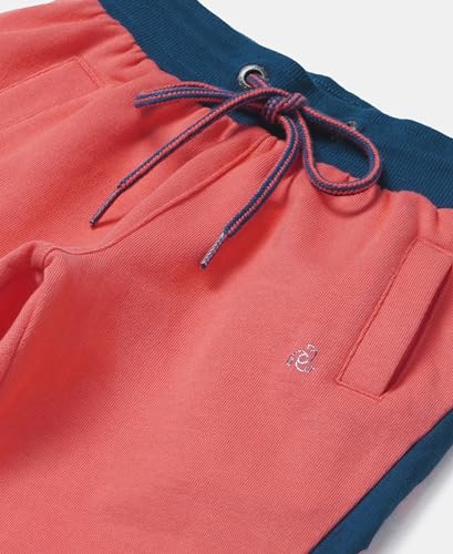 Image of Jockey Girls Mid Rise AG15 Super Combed Cotton French Terry Fabric Graphic Printed Relaxed Fit Joggers with Side Pockets