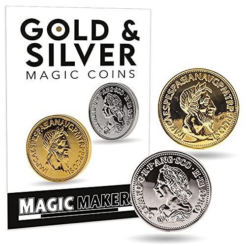 Gold and Silver Coin Magic Magic Makers animez vos soirées entre amis