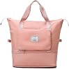 WEEKENDER BAGS FOR WOMEN - Luggage Bags for Travel,Large Capacity Traveling Bags,Carry On Bags for Airplanes,Overnight Bags for Women Sports Gym Bag,Waterproof Expandable Bright Pink
