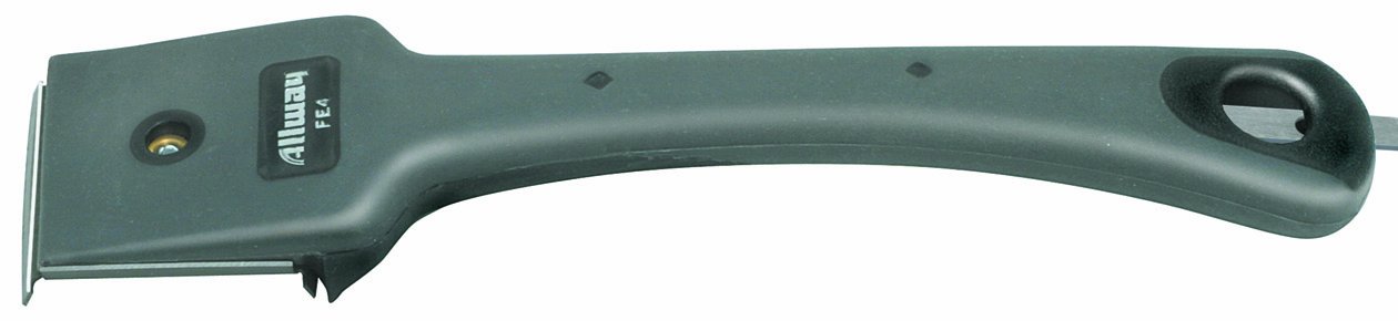 Allway Tools 2-1/2-Inch 4-Edge Soft Grip Scraper with File in Handle