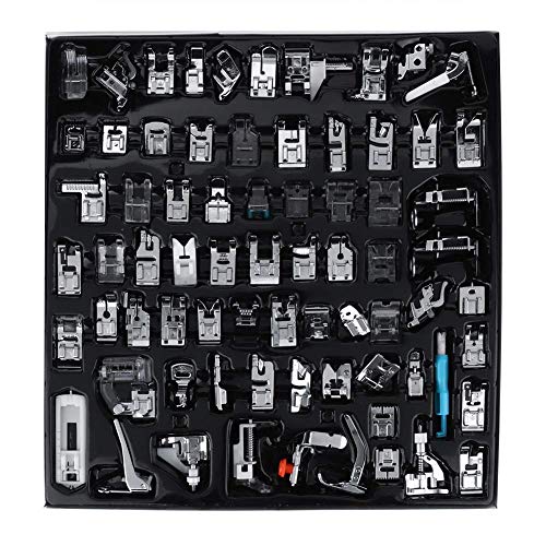 72Pcs Sewing Machine Sewing Foot Presser Foot Professional Presser Feet Set Forbrothersinger Janome Babylock Kenmorelow Shank Sewing Machines Presser Feet Set #TOP8
