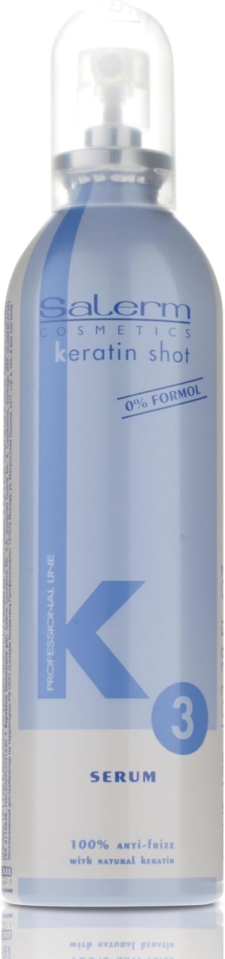 Hair Serum - Keratin Shot Finish Serum - 100 ml - Final Touch for Keratin Shot - Conditioning and Shine - Anti-Frizz - Repairs Split Ends - Eliminates Static