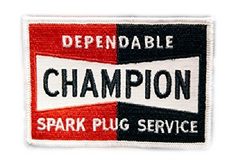 | チャンピオン 刺繍ワッペン CHAMPION SPARK PLUG | ワッペン・アップリケ 通販