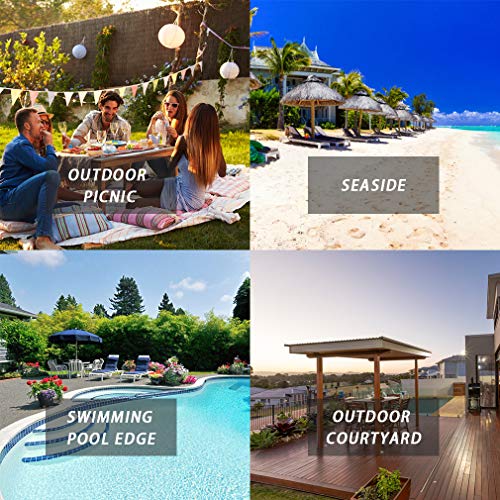 Bestmassage Patio Chairs Lounge Chair Zero Gravity Chair 2 Pack Recliner W/Folding Canopy Shade And Cup Holder For Outdoor Funiture #TOP3