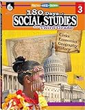180 Days: Social Studies, Civics for 3rd Grade Practice Workbook for Classroom and Home, Cool and Fun Practice Created by Teachers