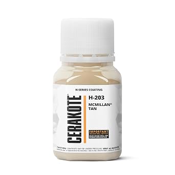 CERAKOTE H-Series Ceramic Coating, Mcmillan Tan, 4 oz, H-203T