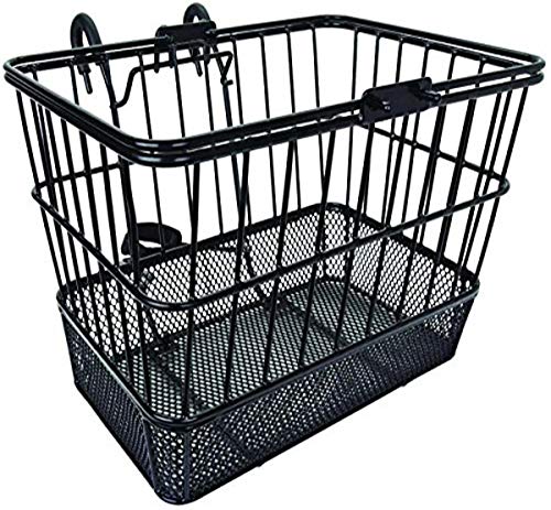 Altair Wire Lift Off Heavy Duty Mesh Basket, Black