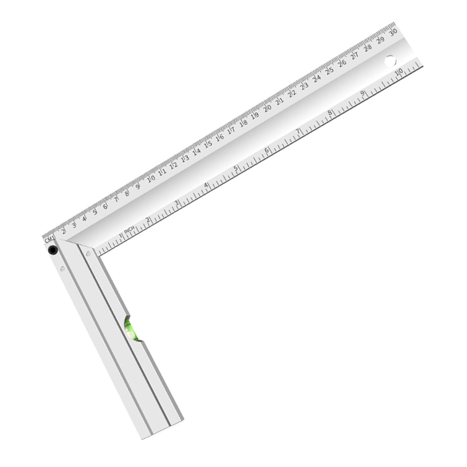 Jazuaiao Exact 305Mm Woodworkers ' Square Featuring Measuring Scale And Levels Ideal For Workshop Accurate Tasks Multifunctional Angles Rulers