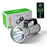 100000 High Lumens Flashlight, 16000mAh Rechargeable Flashlight with 5000M Beam, LED Torch (Floodlight/Spotlight) with Power Bank Function, Aluminum Alloy Flashlight for Camping Hunting Emergency