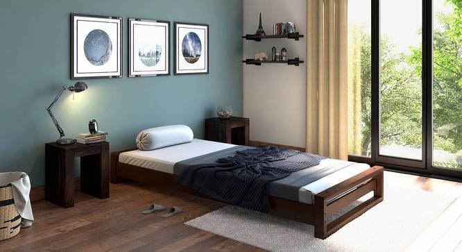 Ferrovilla NNS4 Single Sheesham Wood Bed for Bedroom | Sheesham Wood Bed | Solid Wood Bed | Bed for Home | Bed Without Storage| Single Size Bed | Bedroom Furniture | Wooden Bed | 2 Years Warranty-image-28