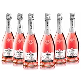 Canti – Cuvèe, Rose Sparkling Extra Dry 11% Wine, Italian Glera and Pinot Noir Grape Varieties from Veneto, Fresh and Fruity Taste, 6×750 ml Canti - Cuvèe, Rose Sparkling Extra Dry 11% Wine, Italian Glera and Pinot Noir Grape Varieties from Veneto, Fresh and Fruity Taste, 6x750 ml – Canti