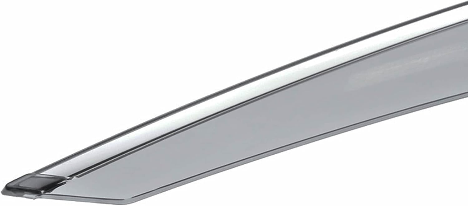 WellVisors Window Visors Wind Deflectors Compatible with BMW G01 X3 2018-2024 Chrome Trim Rain Guards 3-847BM018