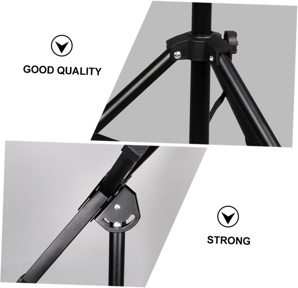 BESTonZON 1pc Adjustable Dumb Drum Stand Secure Holder for Snare Practice Portable Black Rack for Beginners Suitable for Heights for Drum Skill Development