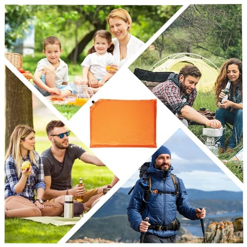 Coussin de siège gonflable imperméable pour voyage, stade et maison