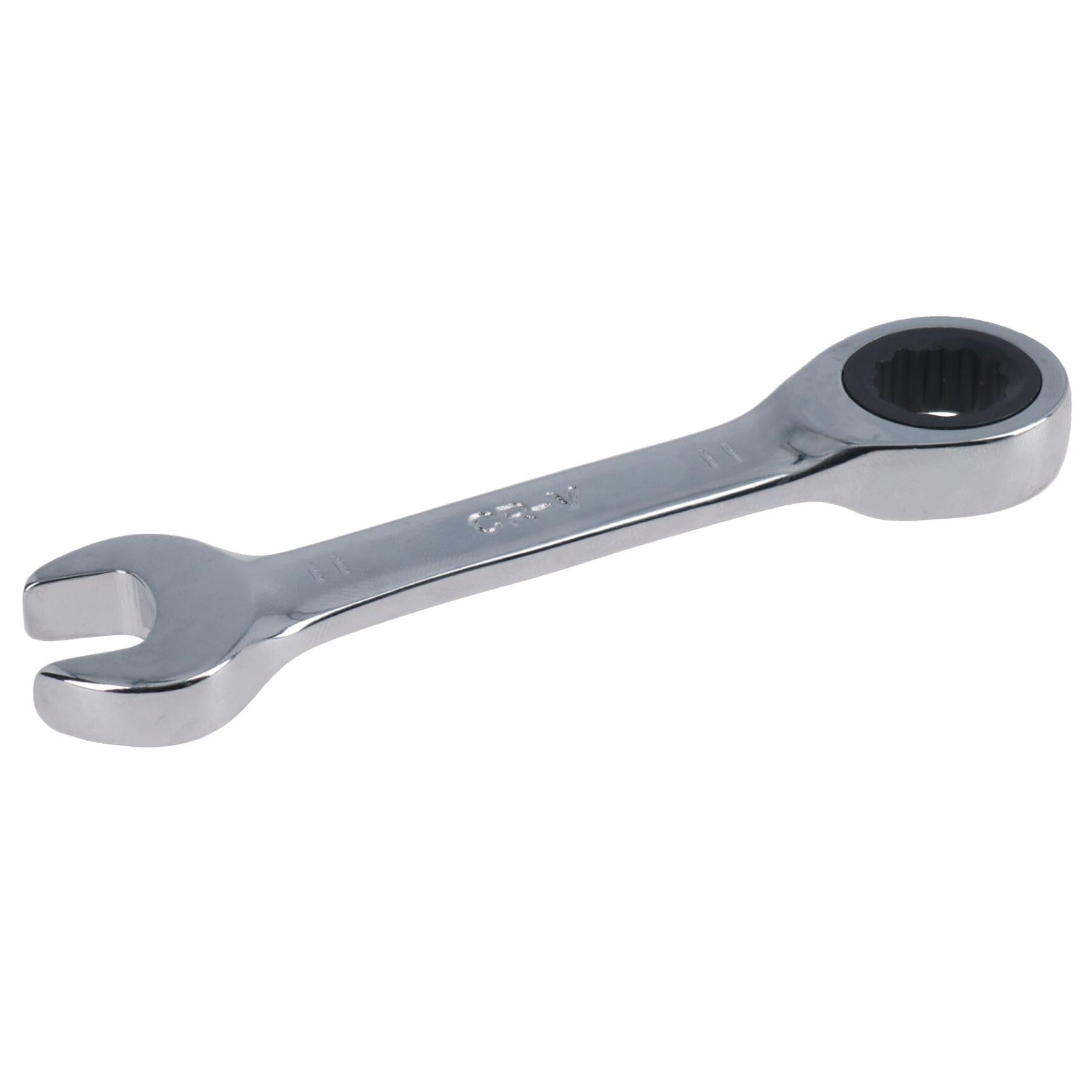 Llave De Carraca Uxcell De 19 Mm, Llave De Boca Métrica, 72 Dientes Acero Cr V Combinacion De Llave De Carraca Niquelada De 12 Puntos