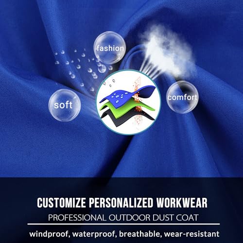 Custom Work Jacket Unisex Workwear Personalized Lightweight Team Uniform Customized Windbreaker4