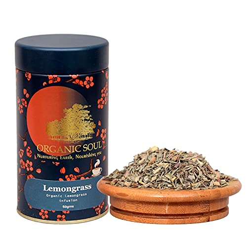 Organic Lemon grass Herbal Tea Leaves 50g | Green Tea | Whole Loose Leaf | NPOP Certified I Organic Ceritfied