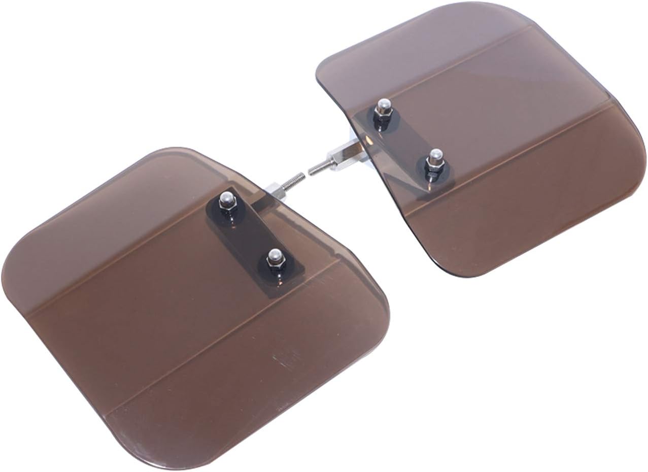 Side Wind Wing Deflector Mirror Mount Guard Shield Windshield for Honda Goldwing GL1800 2001-2017 F6B 2013-2017 Smoke